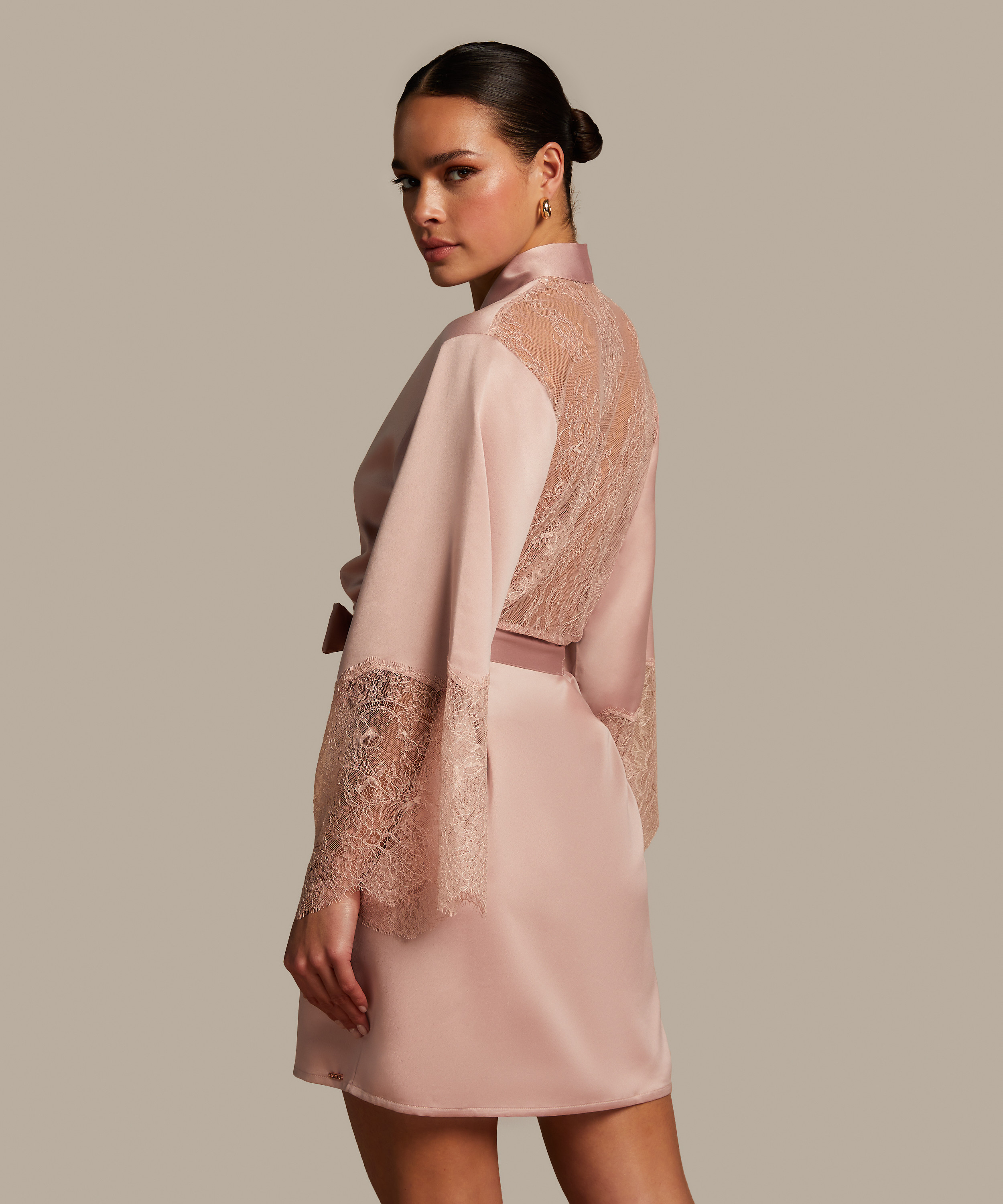 Camille Kimono, Pink, main