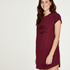 Round Neck Nightshirt, Red