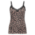 Leopard Velvet Cami, Pink