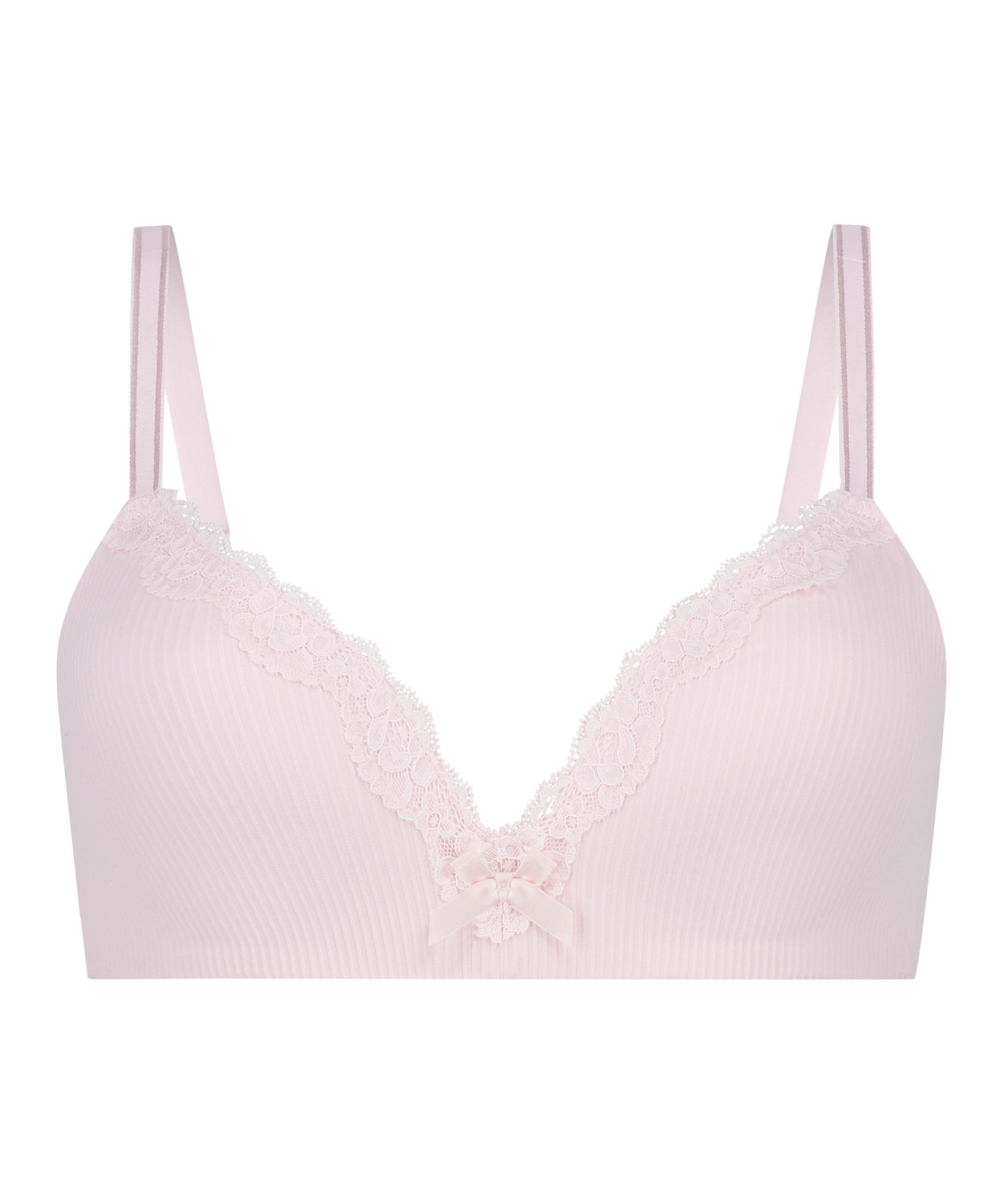 Lola Padded Non-Wired Bra, Pink, main