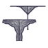 2-pack Isabelle Thongs, Blue