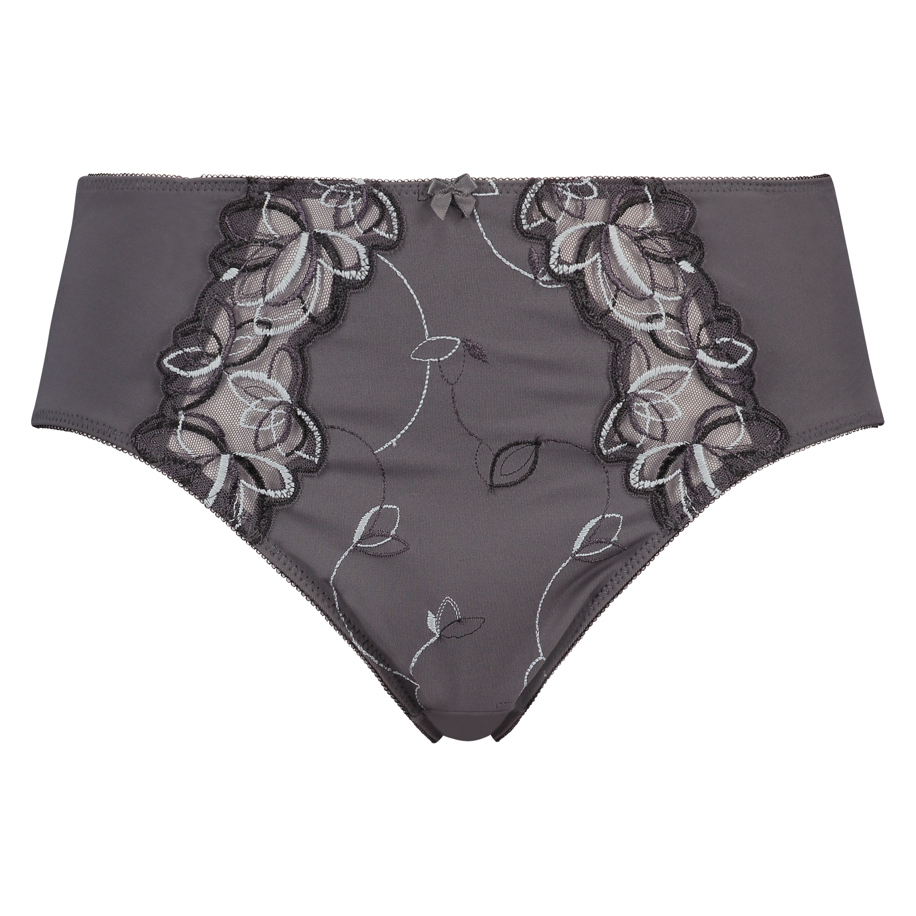 Diva High Knickers, Grey