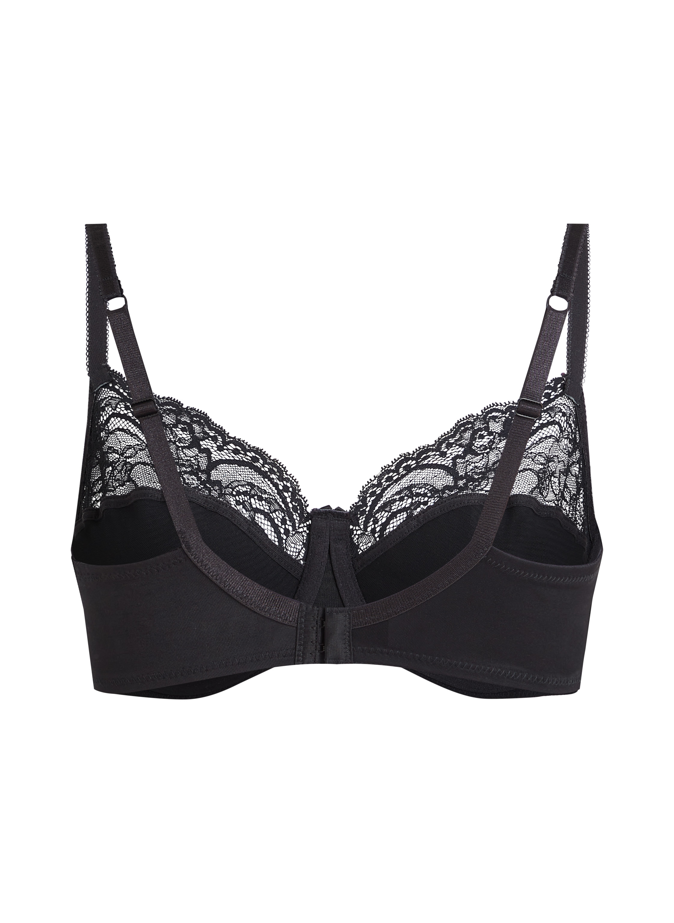 Sophie Non-Padded Underwired Bra, Black, main