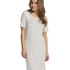 Round Neck Nightshirt, Grey