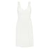 Modal Lace Slip Dress, White