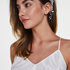 Bridal Satin Cami Top, White