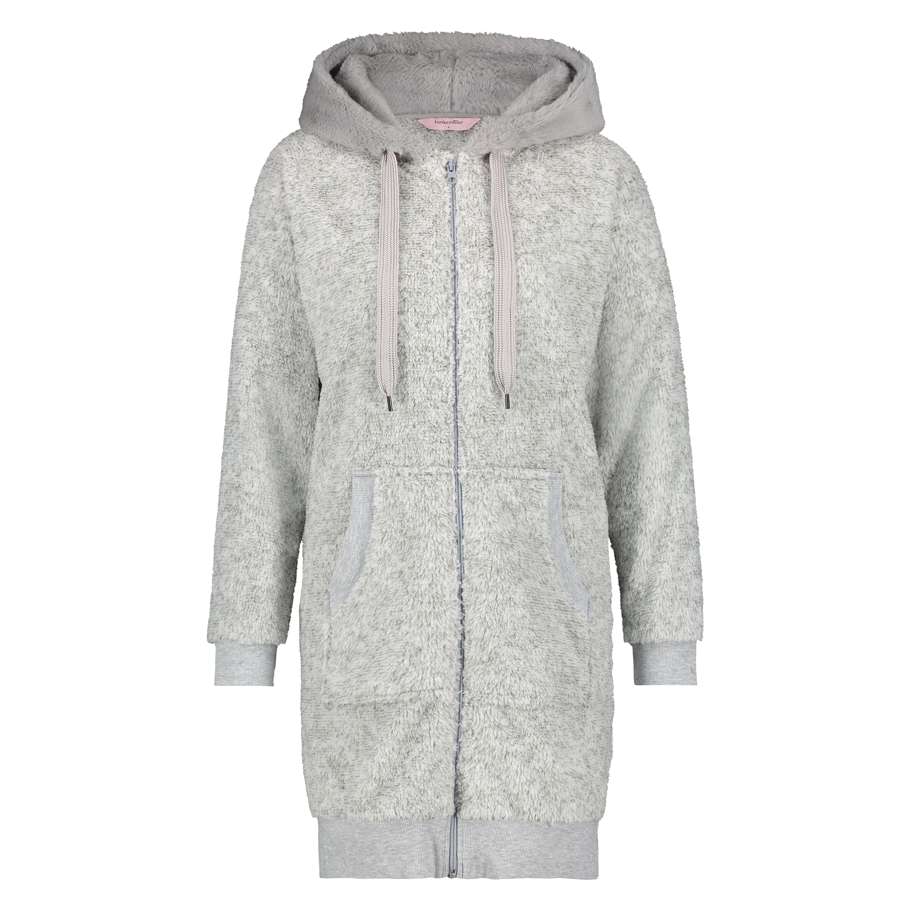 Robe Zipper, Grey, main
