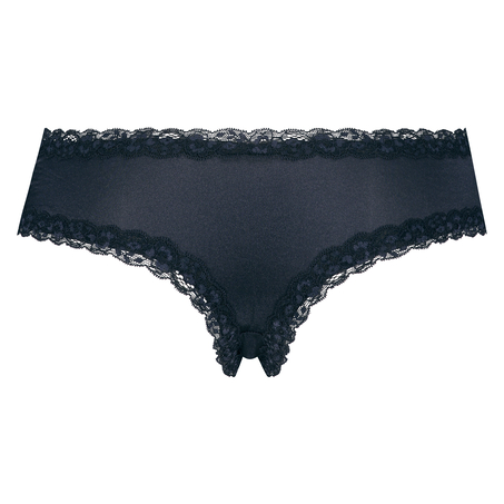 V-Shaped Microfibre Brazilian, Blue