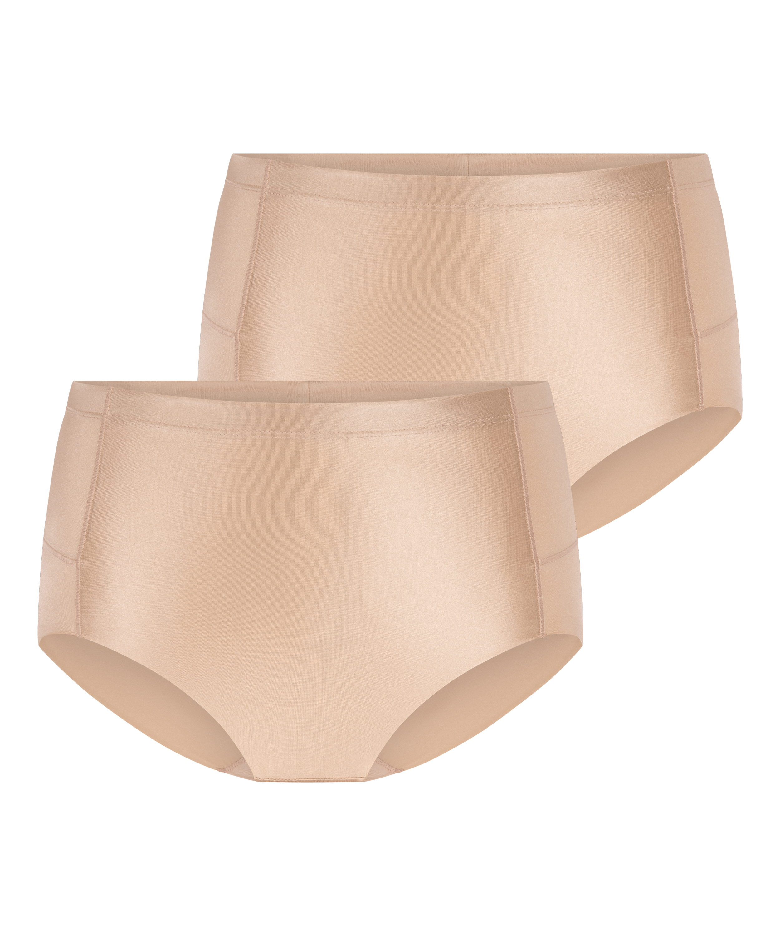 2-Pack Smoothing shaping brief, Beige, main