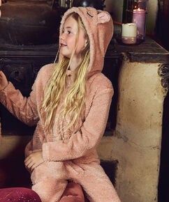 Fleece Onesie Teens, Grey