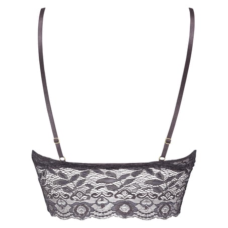 Bralette longline Fancy, Grey
