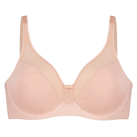 Nina Non-Padded Underwired Minimizer Bra, Pink
