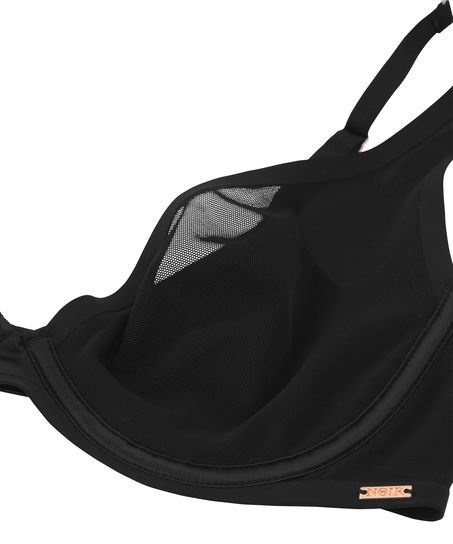 Essential Non-Padded Underwired Bra, Black