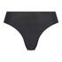 Invisible cotton knickers, Black