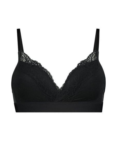 Sophie Padded Non-wired Bra, Black