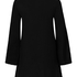 Beach Long-Sleeved Ring Dress, Black
