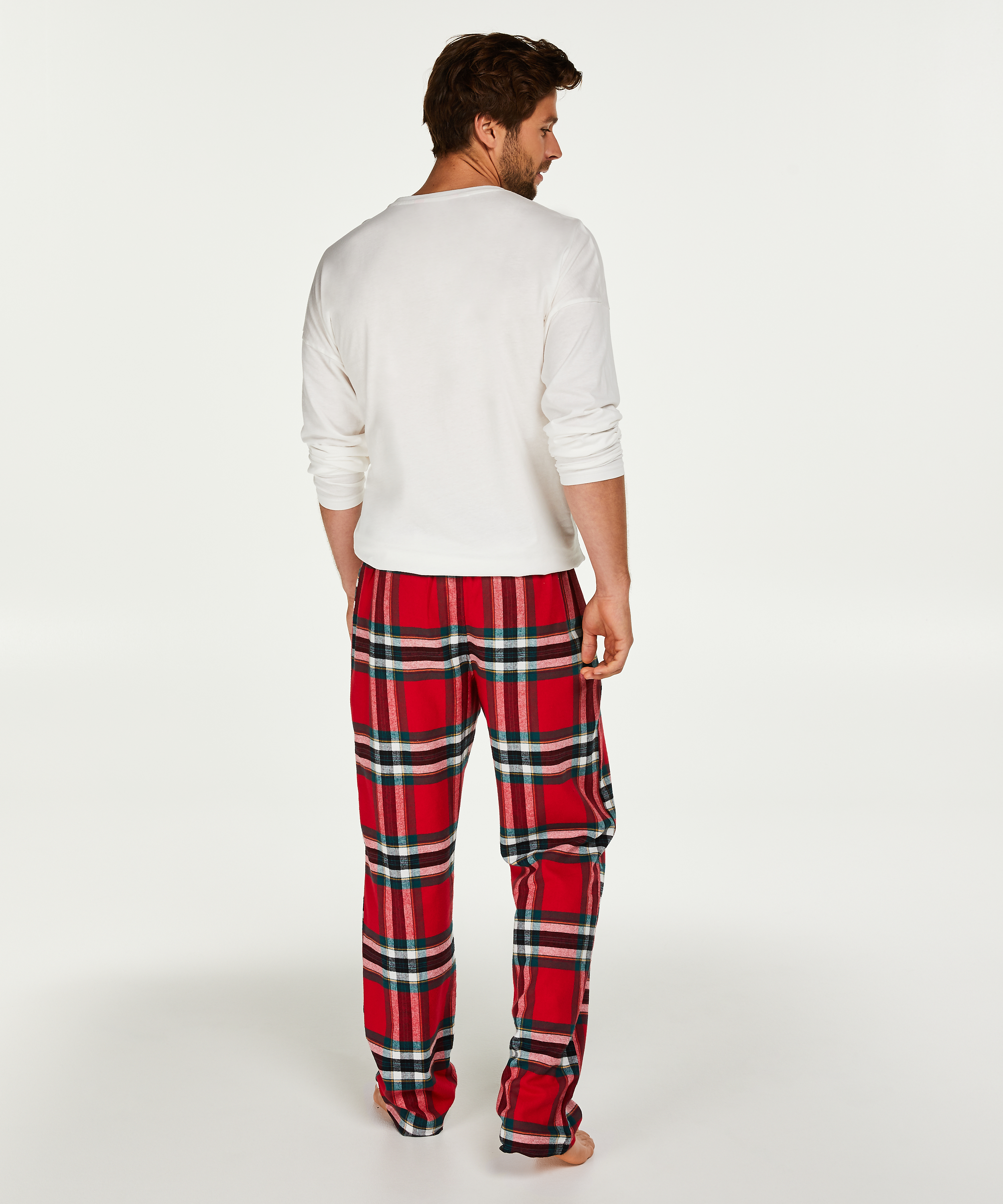 Men's pyjama set, Red, main