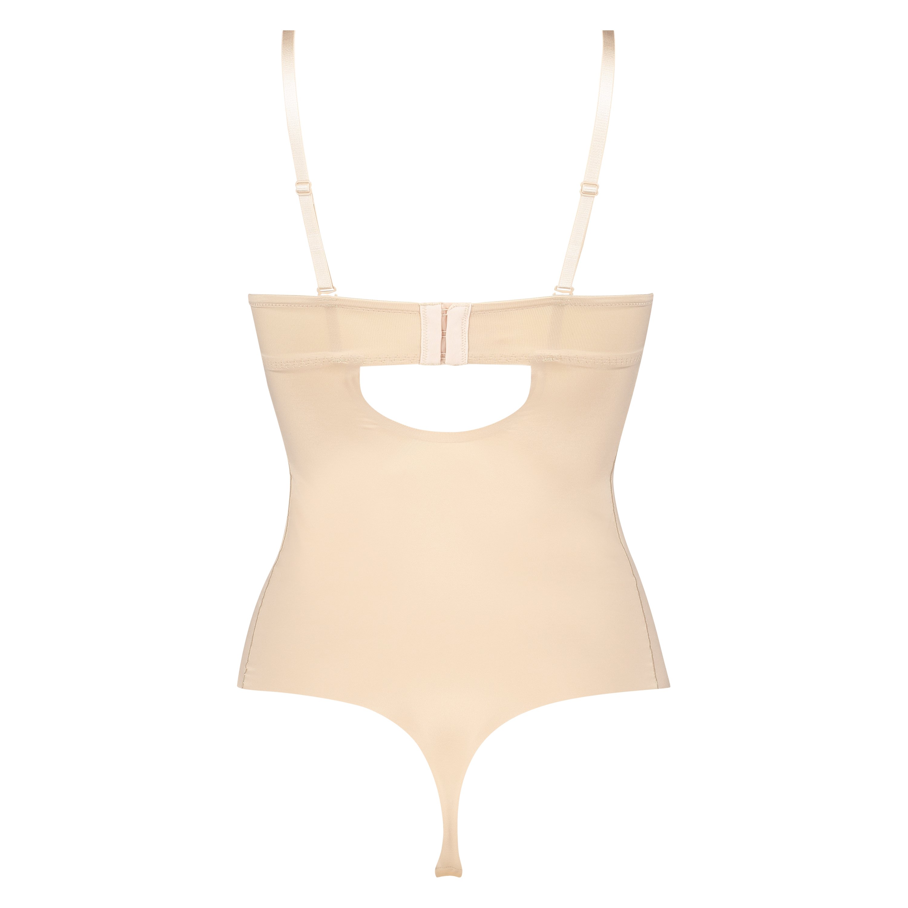 Sculpting body with padded cups, Beige, main