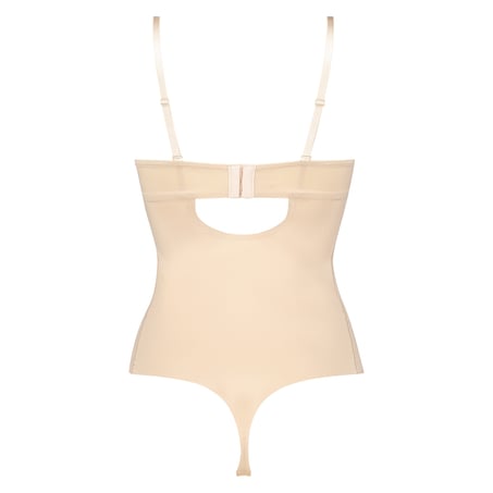 Sculpting body with padded cups, Beige