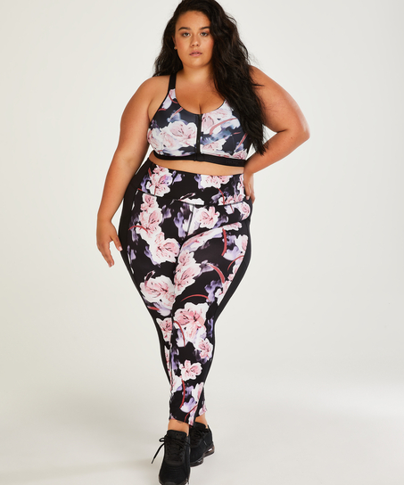 HKMX regular waist sport legging level 2, Black