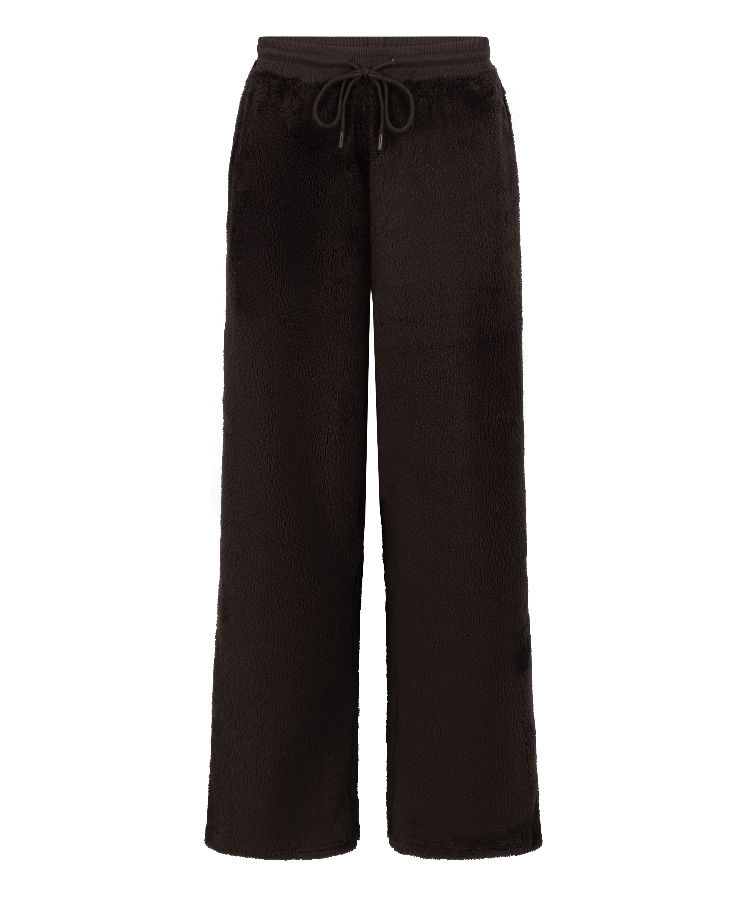 Pant Fluffy Fleece, Brown, main
