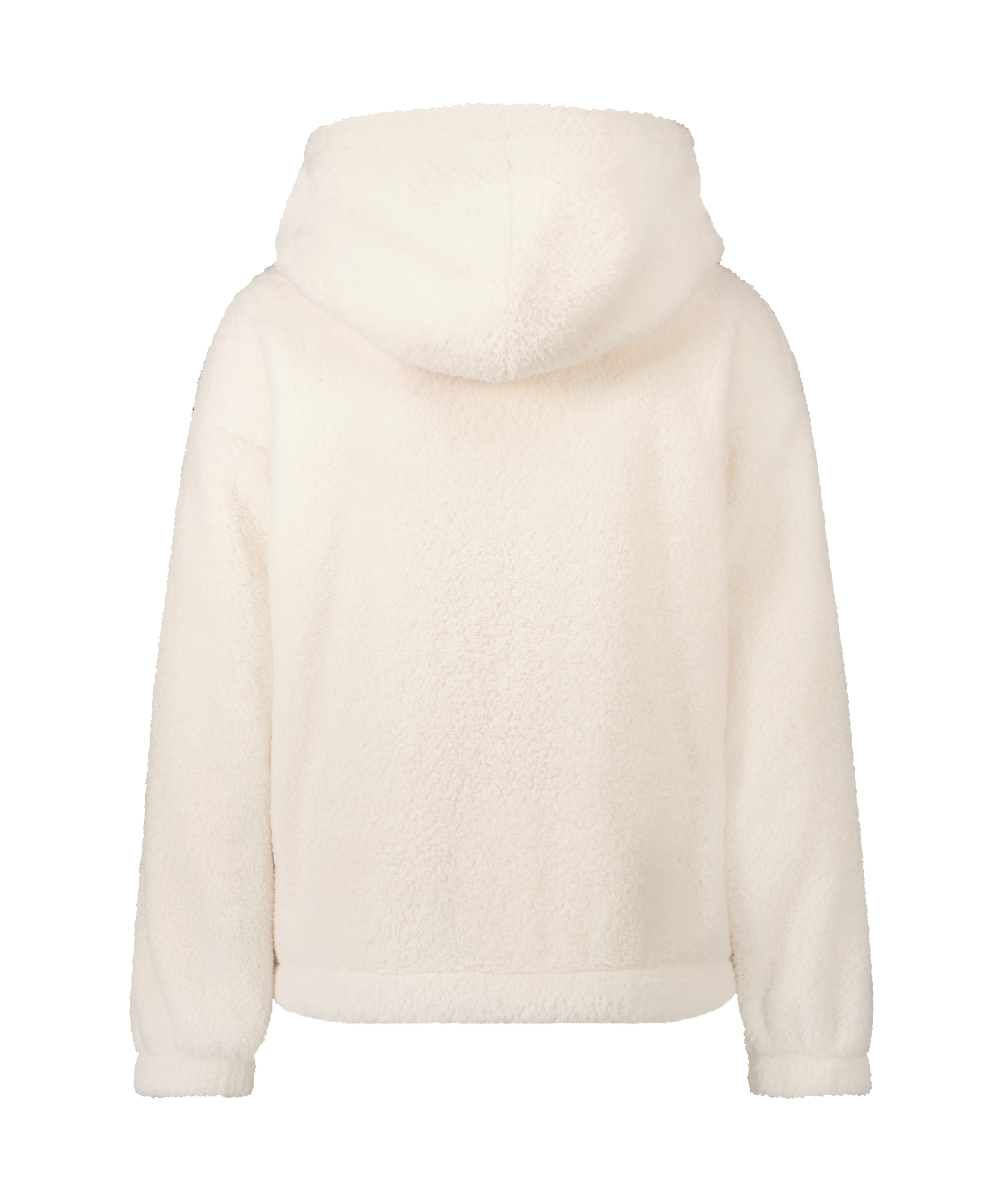Snuggle Hoodie Fleece, White, main