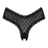 V-shape Mesh Brazilian, Black