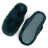 Fake Fur House slippers, Green