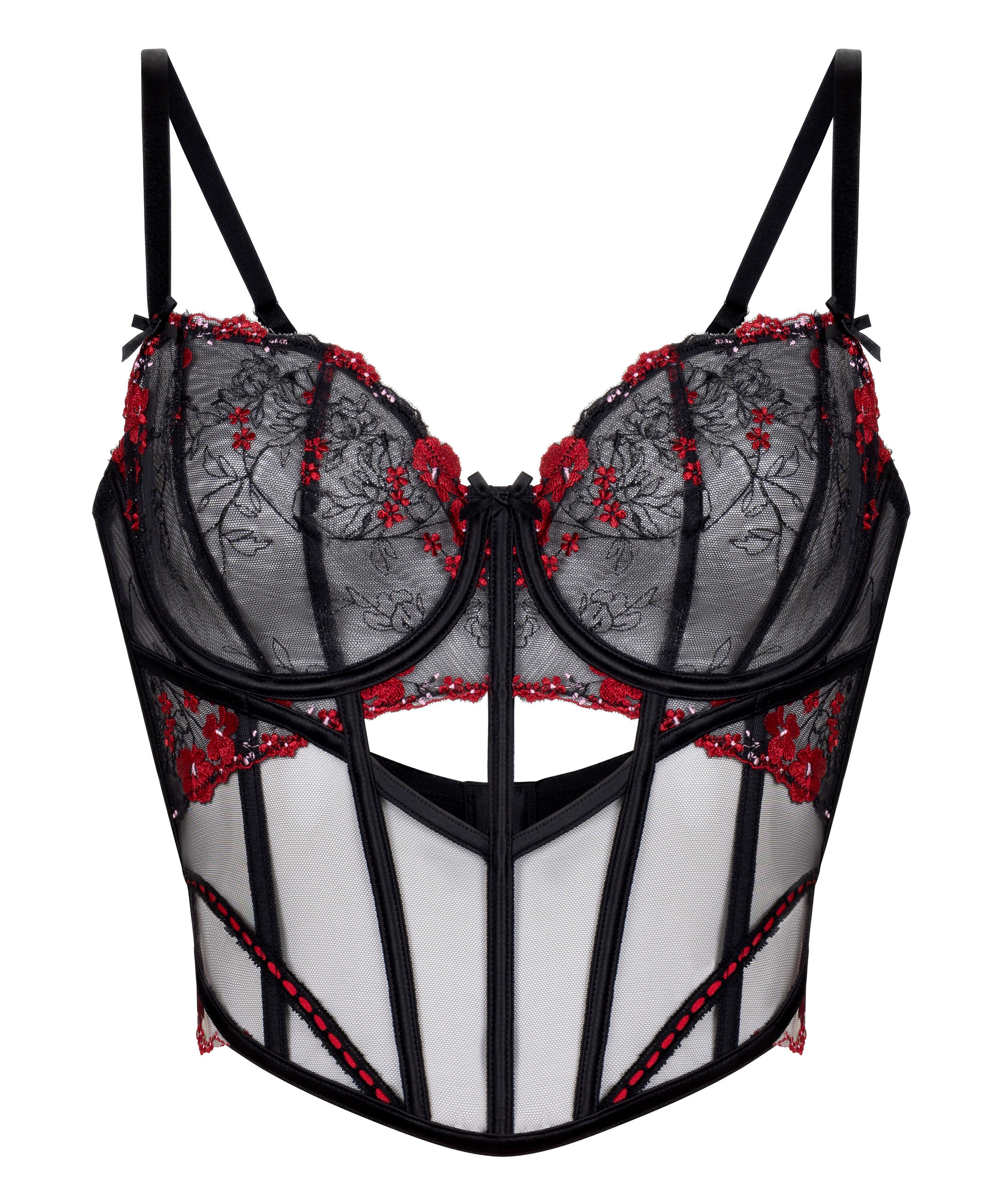 Peonie Bustier, Black