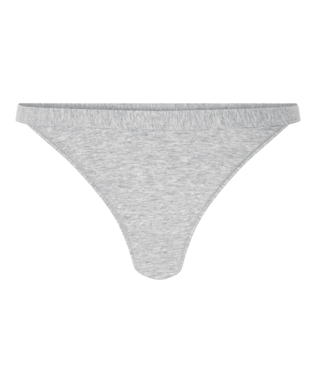 Cotton Thong, Grey