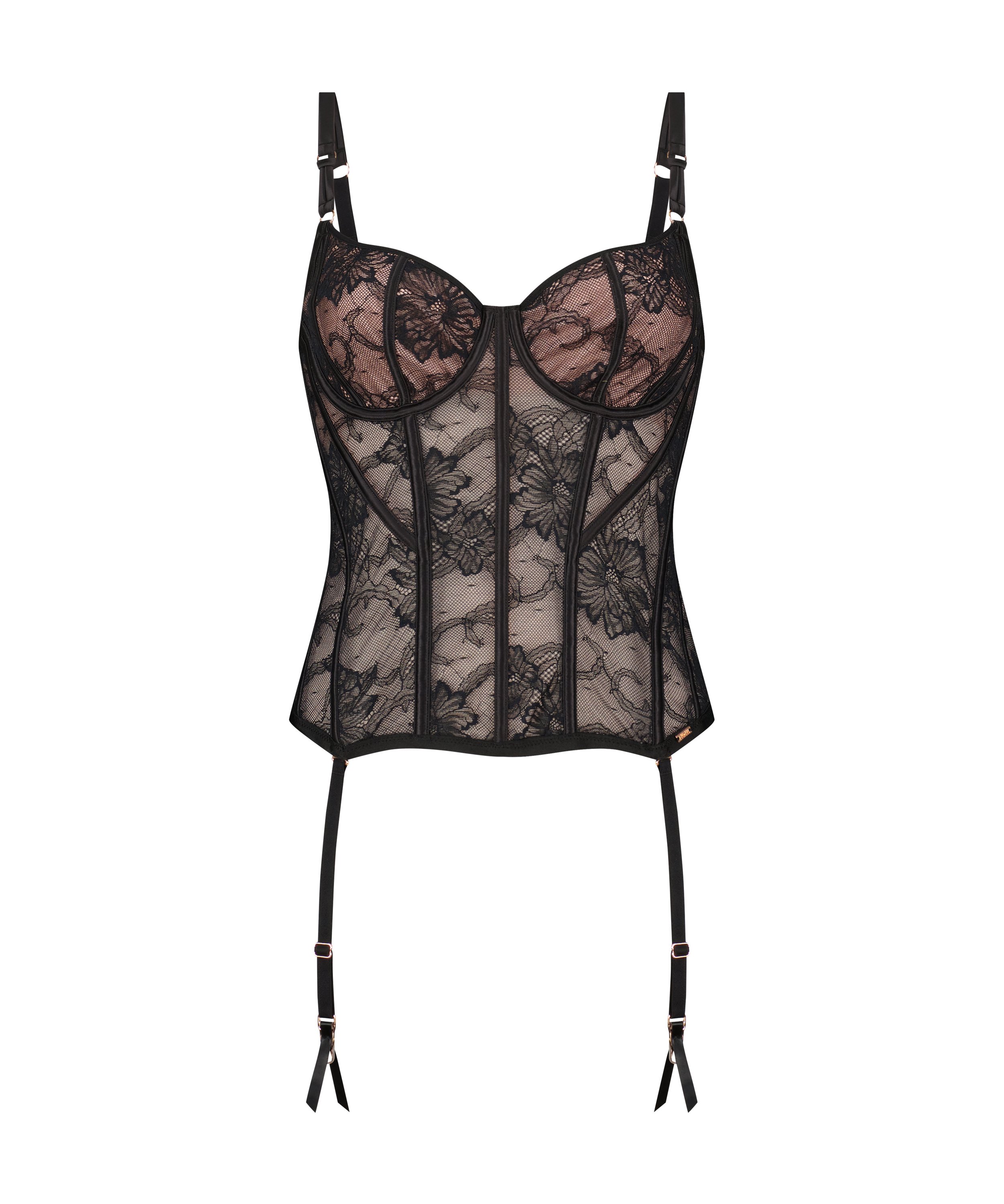 Magdalena Bustier, Black, main
