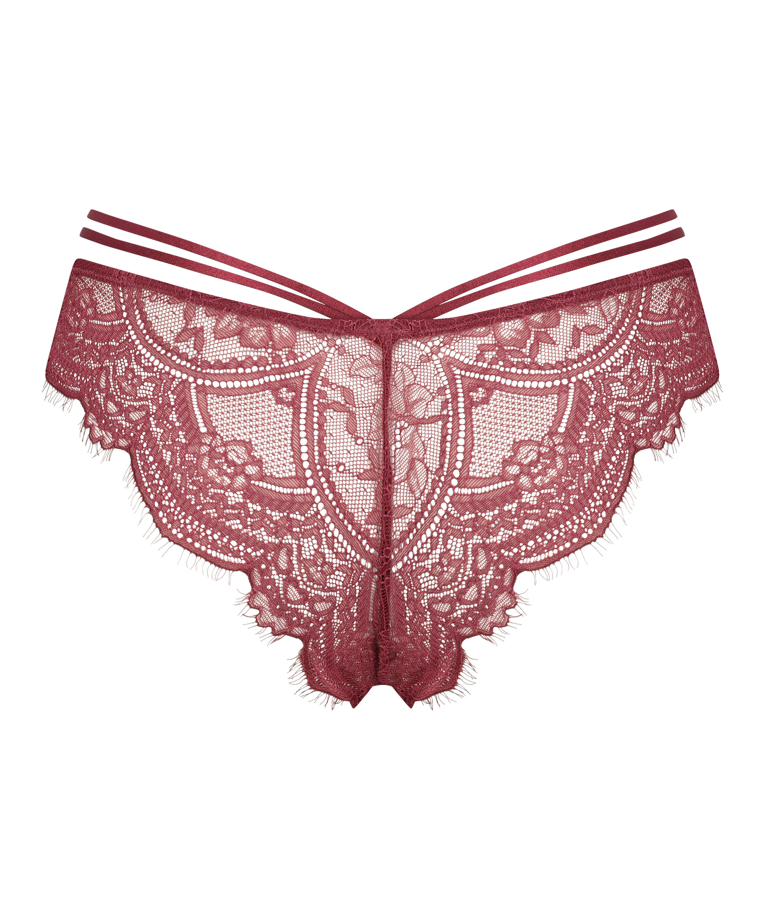 Sian High Cut Brazilian, Red, main