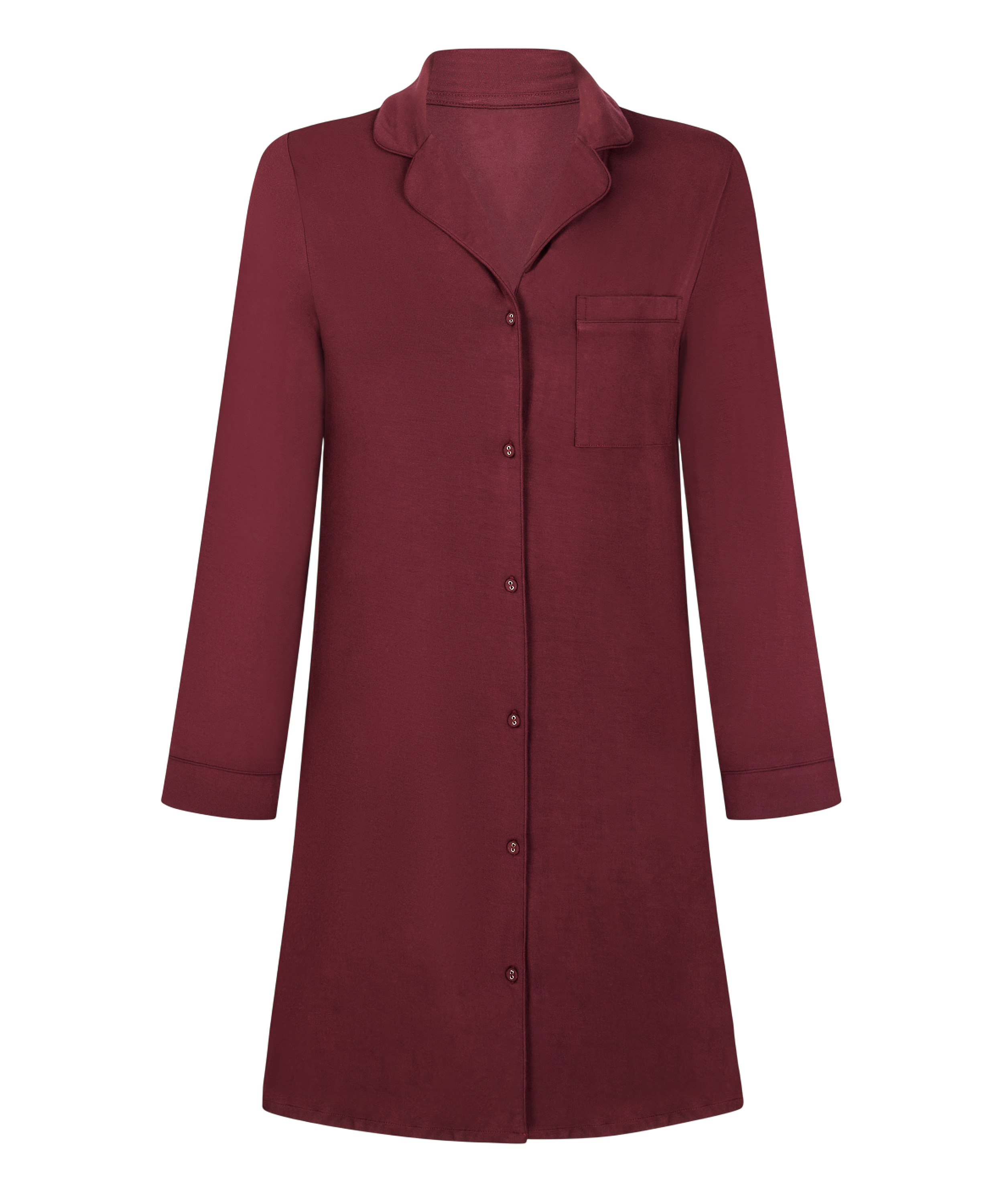 Essential Jersey Shirtdress, Purple, main