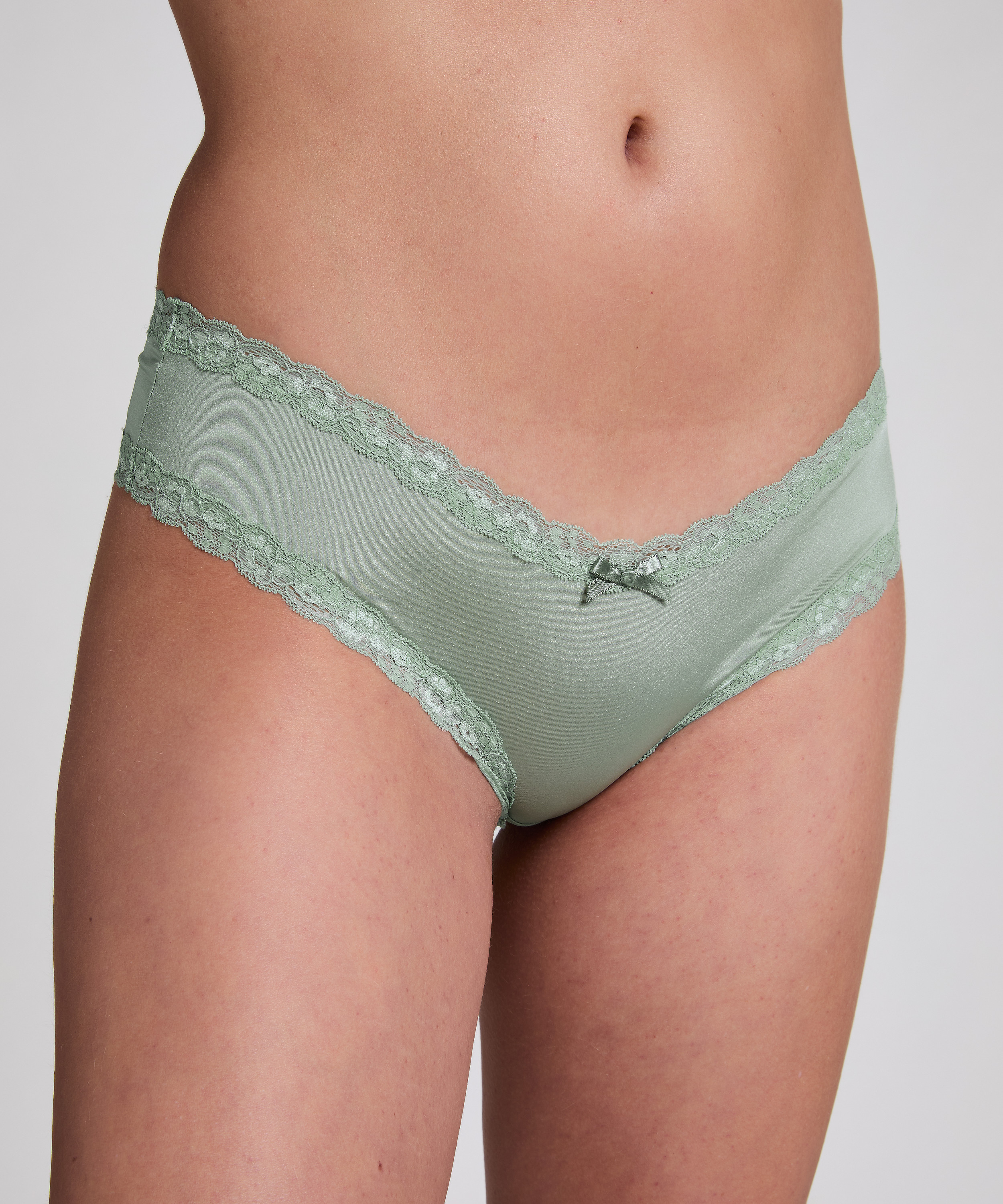 V-shape Mesh Brazilian, Green, main