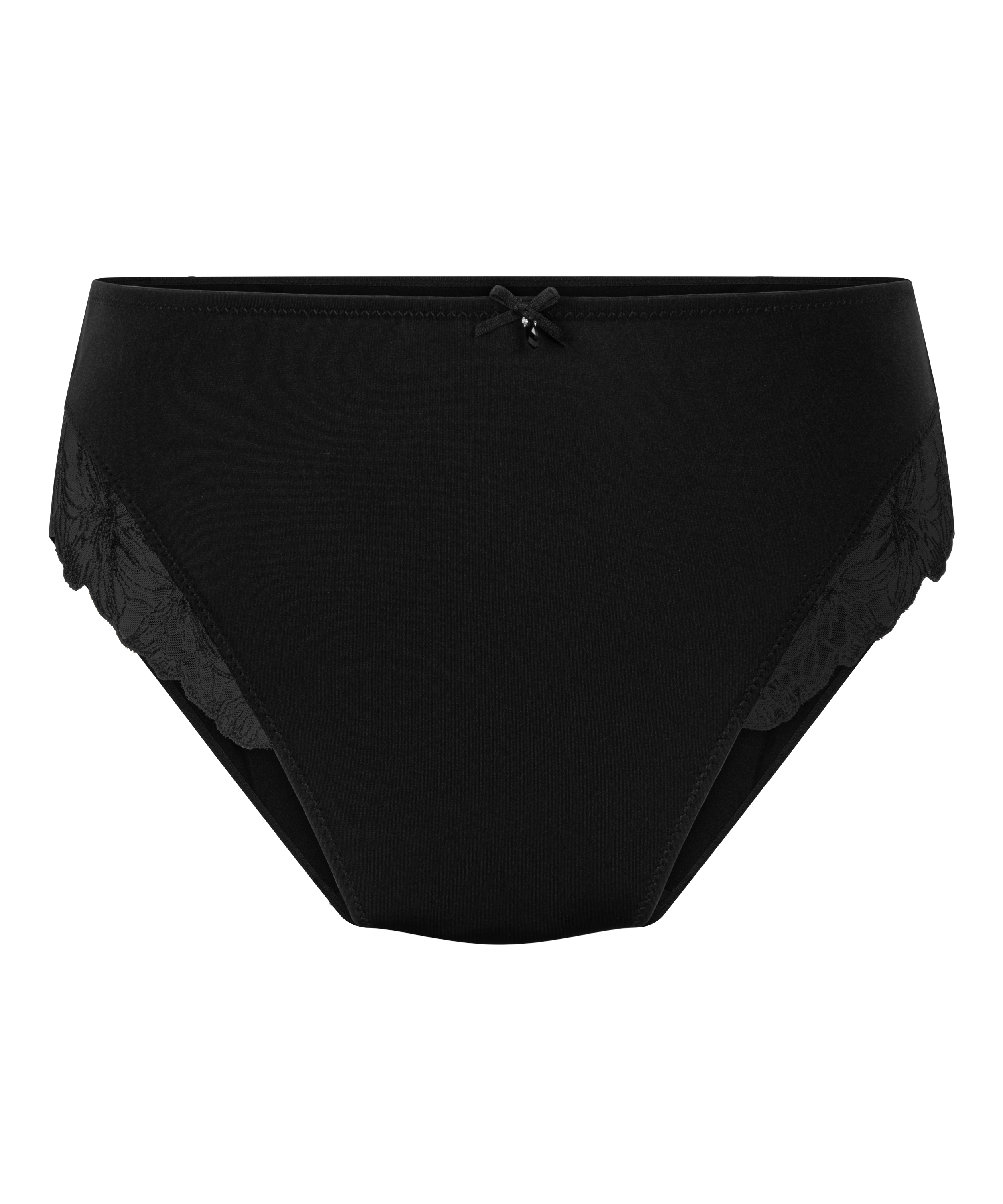 Lily High Waisted Rio, Black, main
