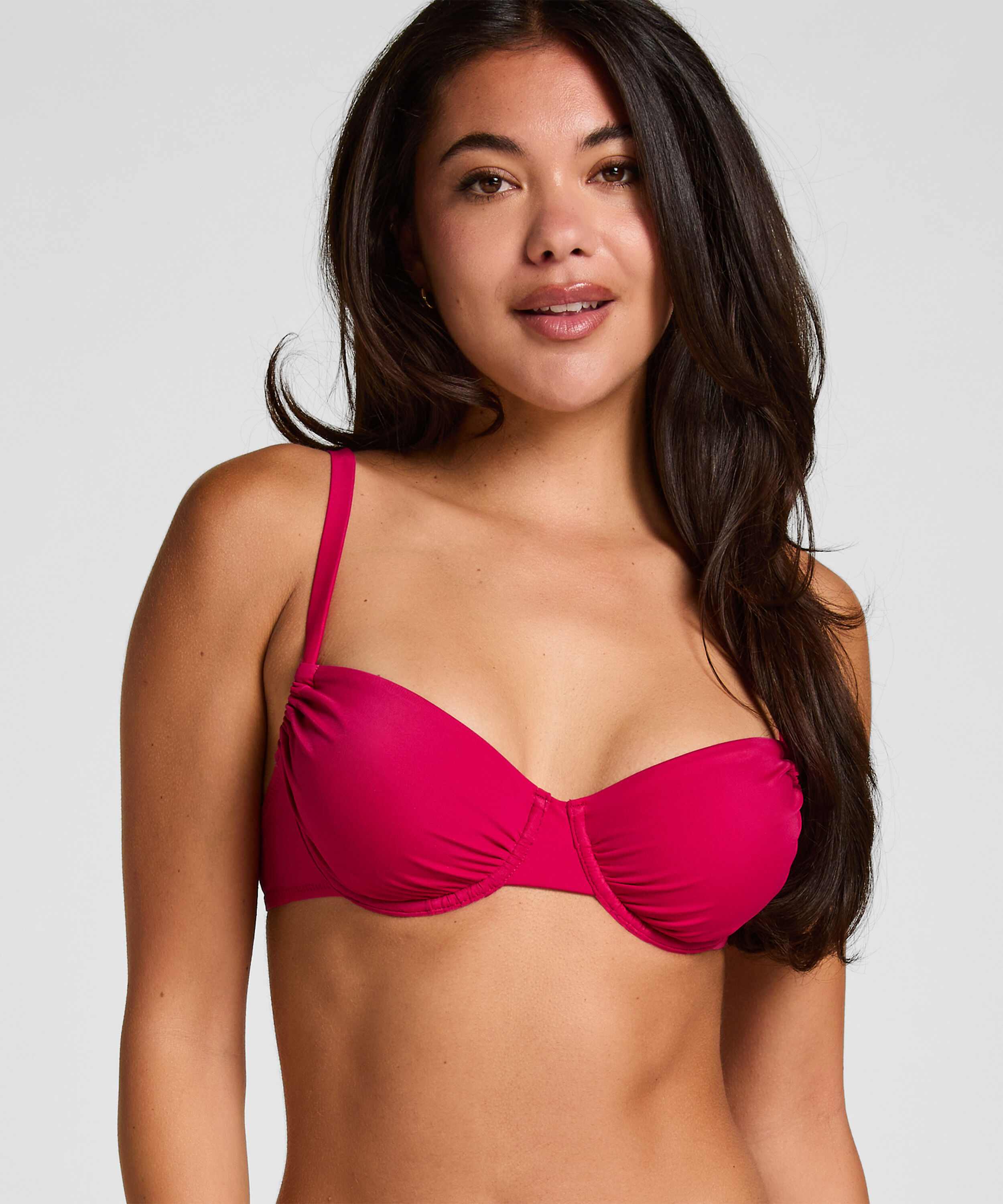 Padded Underwired Bikini Top Bardolino, Pink Padded Underwired Bikini Top Bardolino, Pink