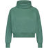 Funnel Neck Sweater, Green