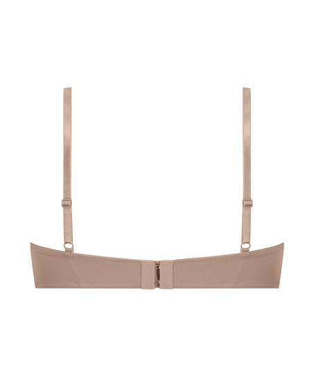 Anya Non-Padded Longline Underwired Bra, Brown