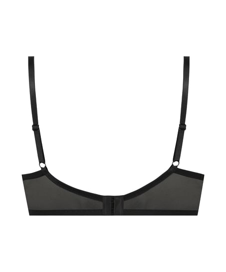 Liberty non-padded underwired bra, Black