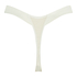 Akelai High Leg Thong, White