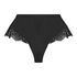 Valerie Lace French Knicker, Black
