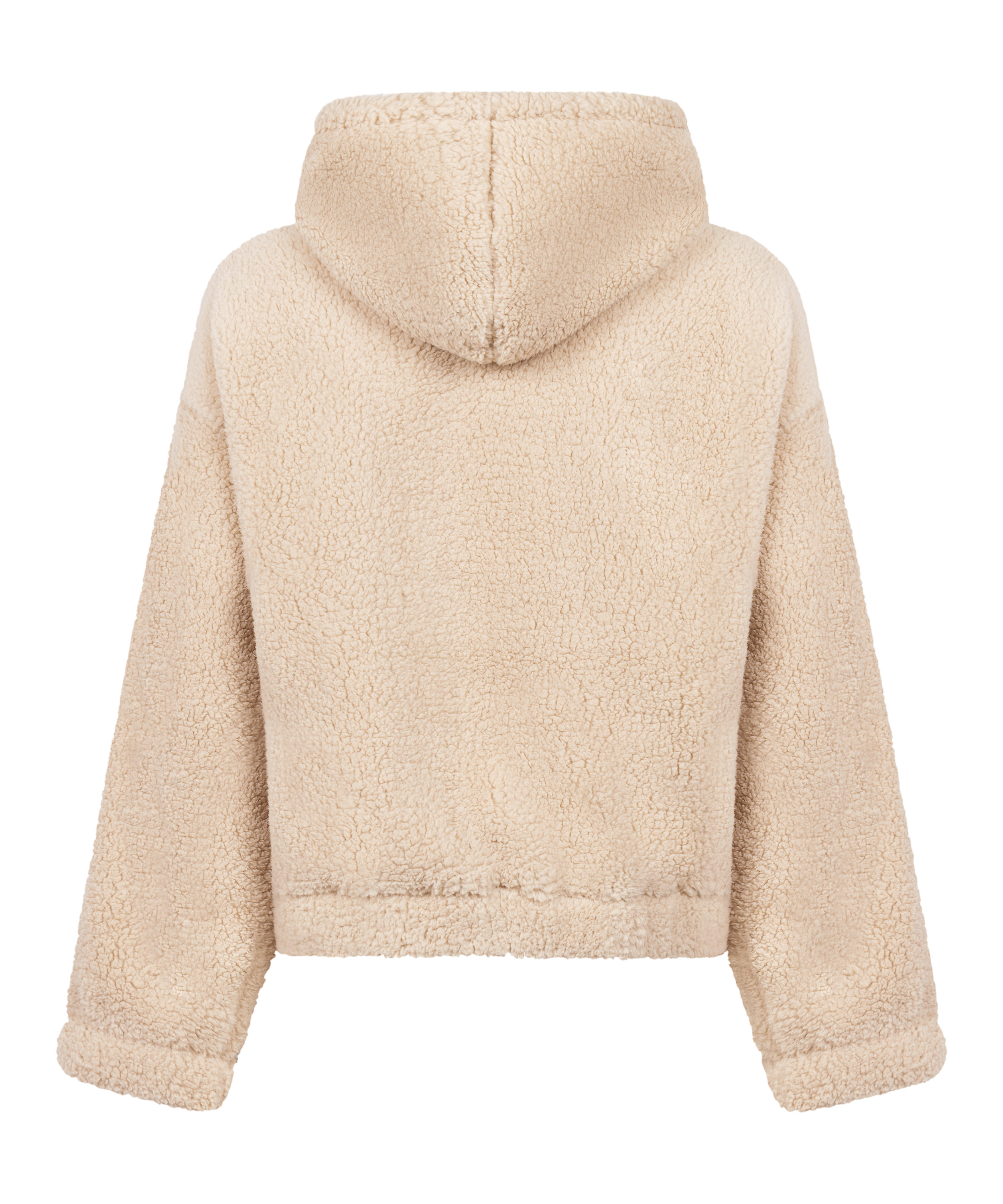 Snuggle Hoodie Fleece, Beige, main