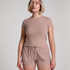 Pyjama Top Rib Essential, Beige