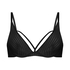 Dana Half-Padded Cup Underwired Bra, Black