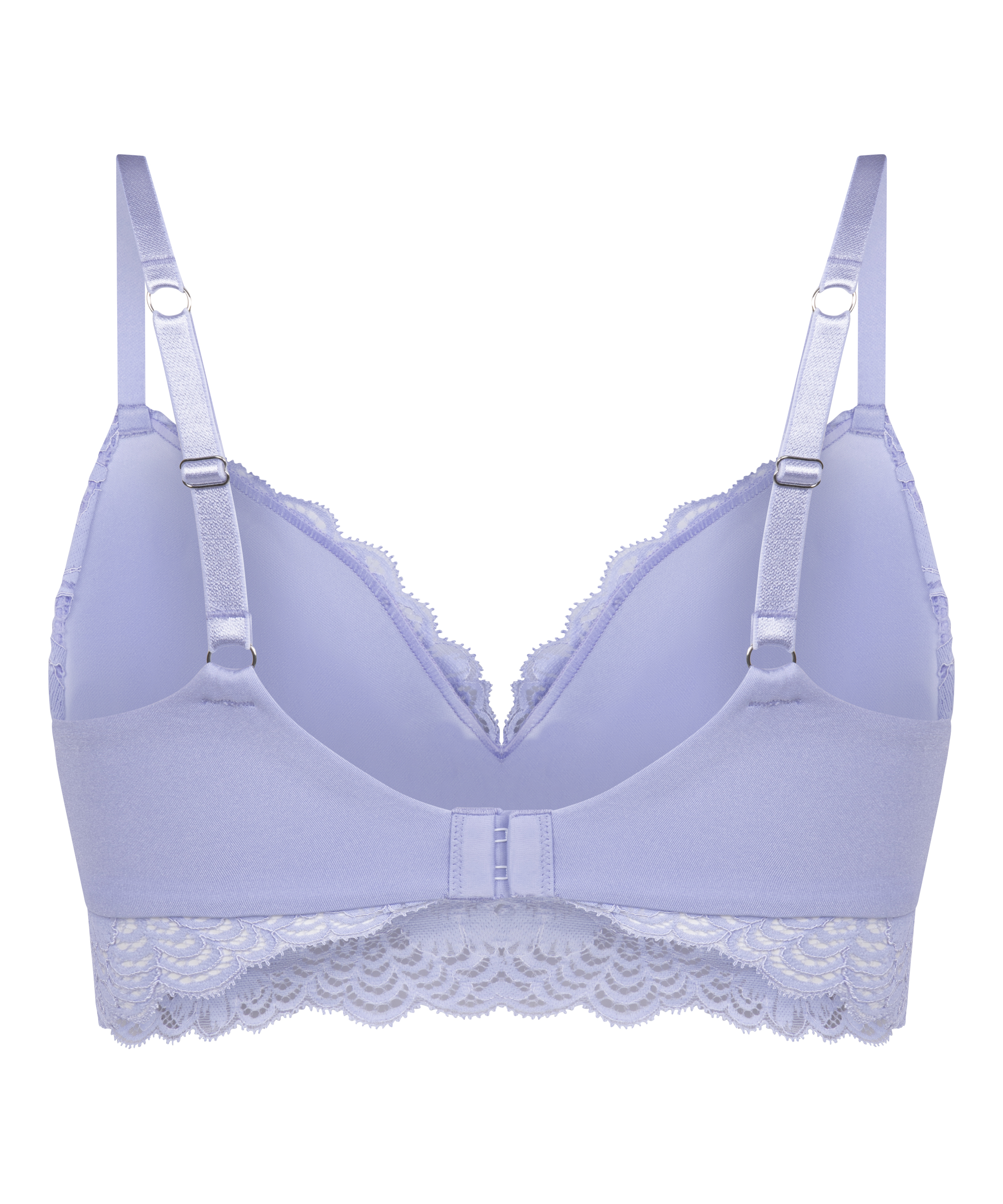 Andrea Padded Non-Wired Bra, Purple, main