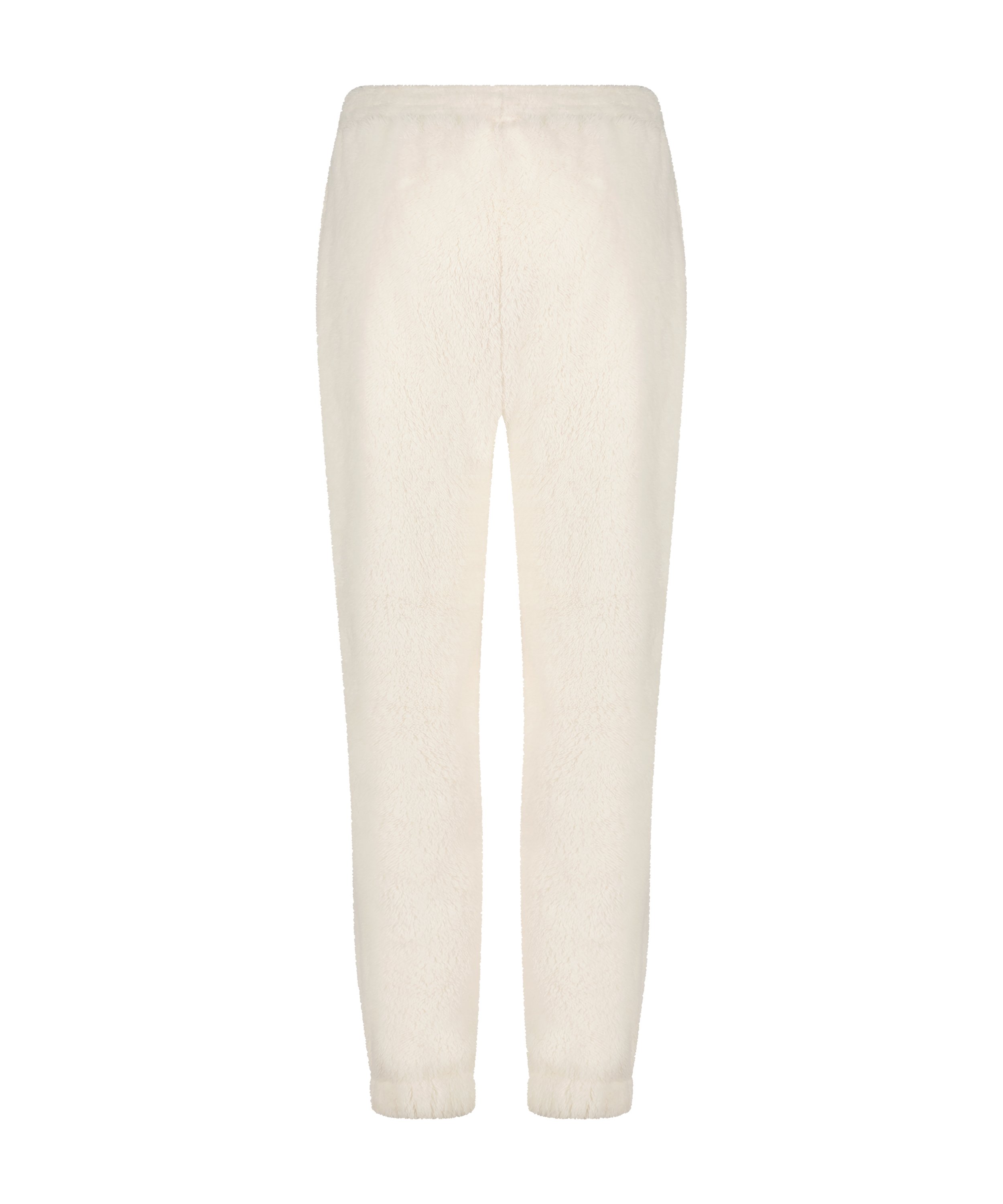 Snuggle Fleece Joggers, White, main