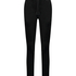 Petite Velours Jogging Bottoms, Black