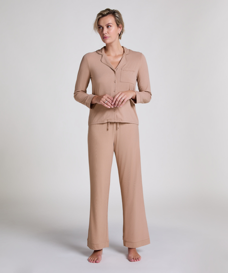 Petite Pant Rib Essential, Beige