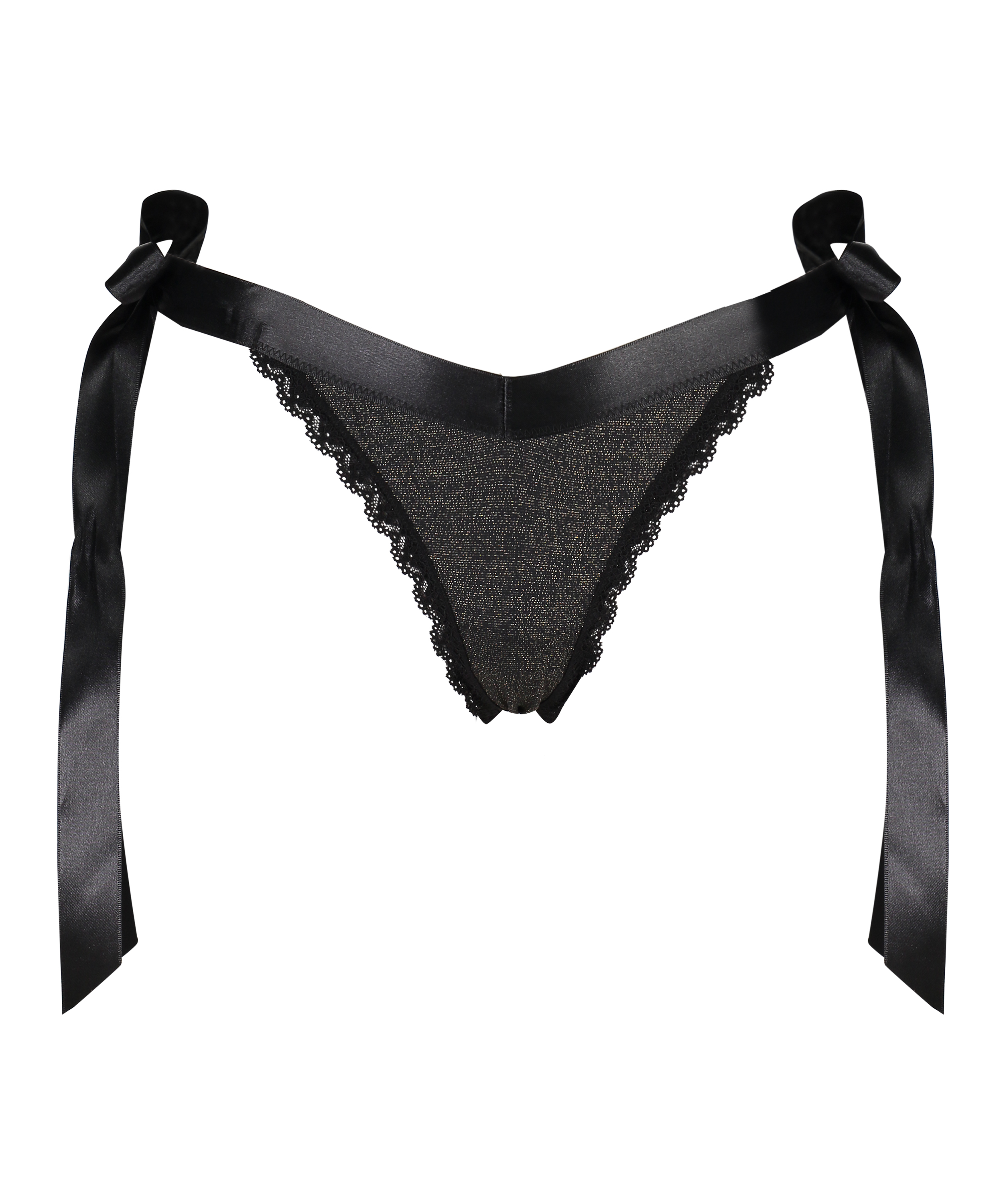 Berry Extra Low Rise Thong, Black, main