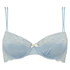 Padded underwired bra Angie, Blue